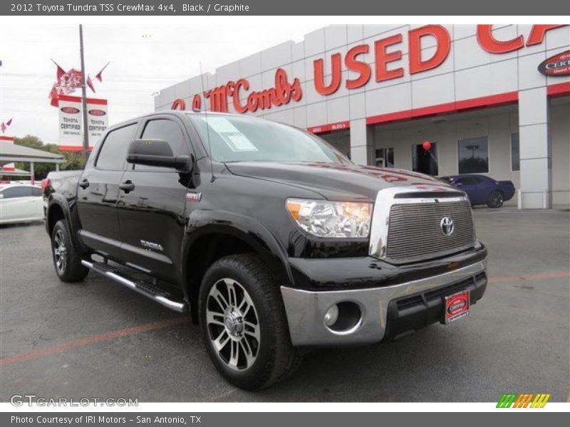 Black / Graphite 2012 Toyota Tundra TSS CrewMax 4x4