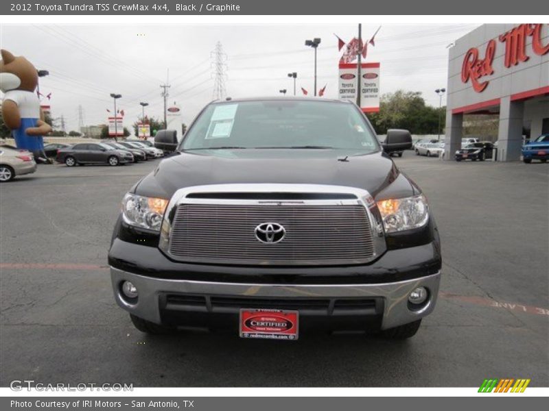 Black / Graphite 2012 Toyota Tundra TSS CrewMax 4x4