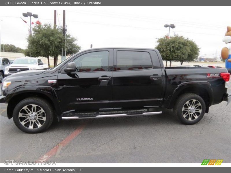 Black / Graphite 2012 Toyota Tundra TSS CrewMax 4x4