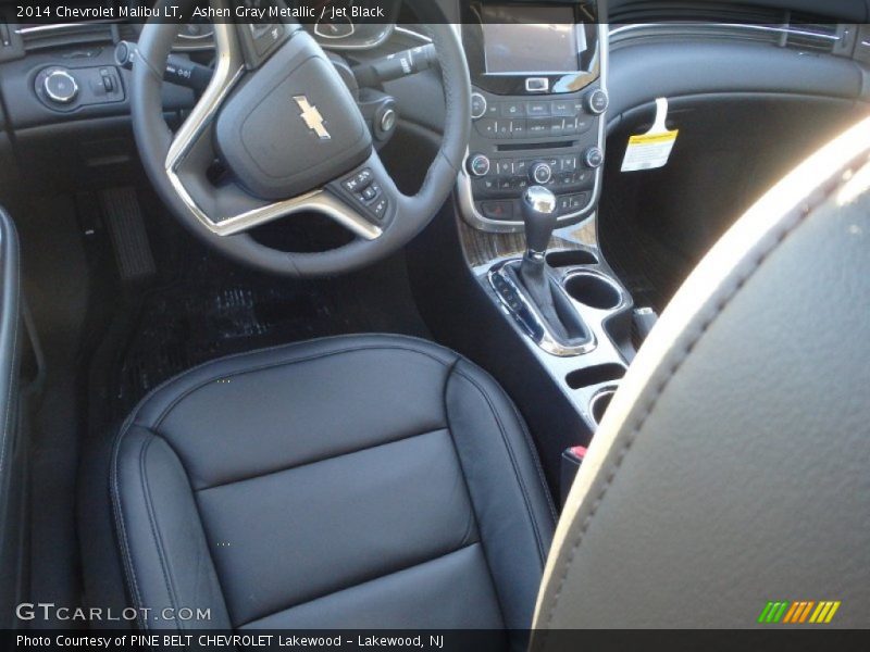 Ashen Gray Metallic / Jet Black 2014 Chevrolet Malibu LT