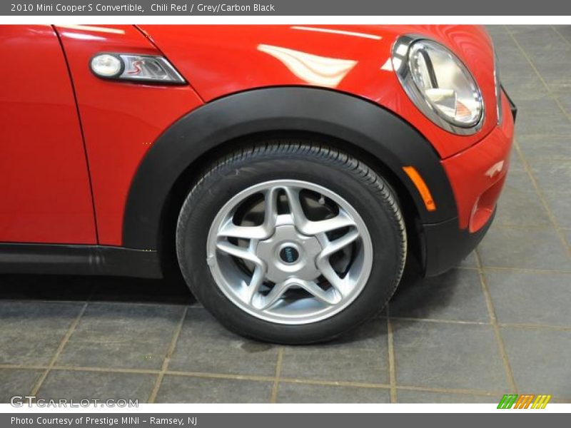 Chili Red / Grey/Carbon Black 2010 Mini Cooper S Convertible