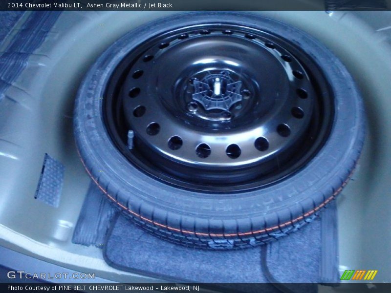 Ashen Gray Metallic / Jet Black 2014 Chevrolet Malibu LT