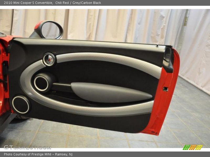 Chili Red / Grey/Carbon Black 2010 Mini Cooper S Convertible
