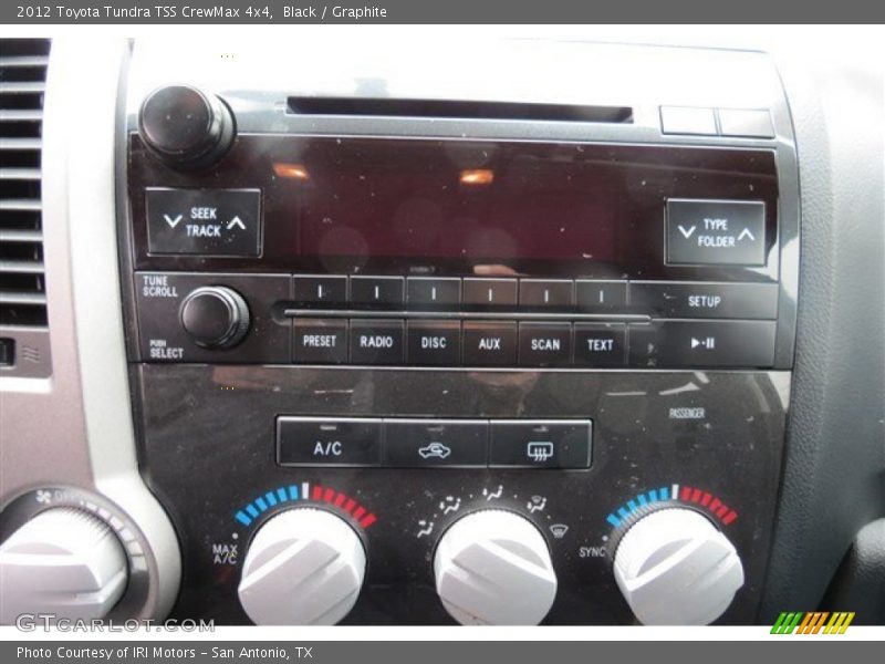 Black / Graphite 2012 Toyota Tundra TSS CrewMax 4x4