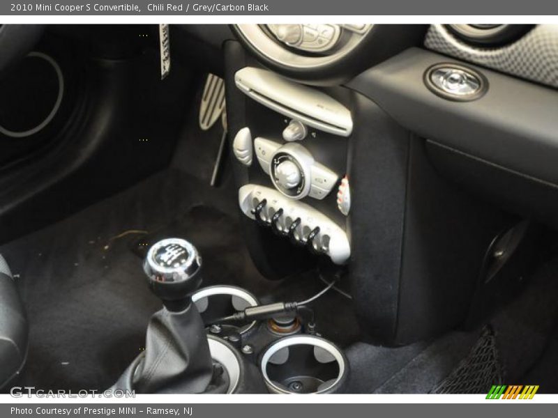 Chili Red / Grey/Carbon Black 2010 Mini Cooper S Convertible