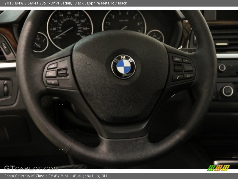  2013 3 Series 335i xDrive Sedan Steering Wheel