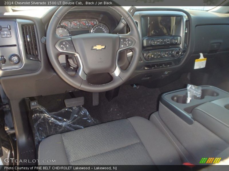 Black / Jet Black 2014 Chevrolet Silverado 1500 LT Double Cab