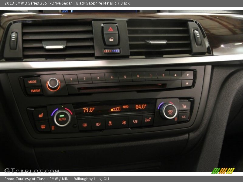 Controls of 2013 3 Series 335i xDrive Sedan