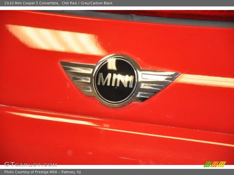 Chili Red / Grey/Carbon Black 2010 Mini Cooper S Convertible