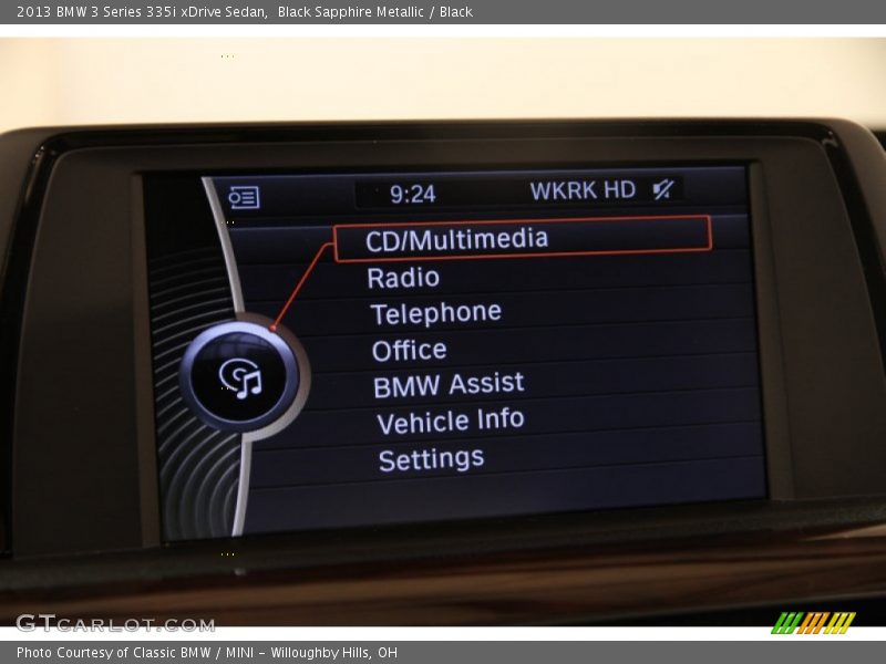 Black Sapphire Metallic / Black 2013 BMW 3 Series 335i xDrive Sedan