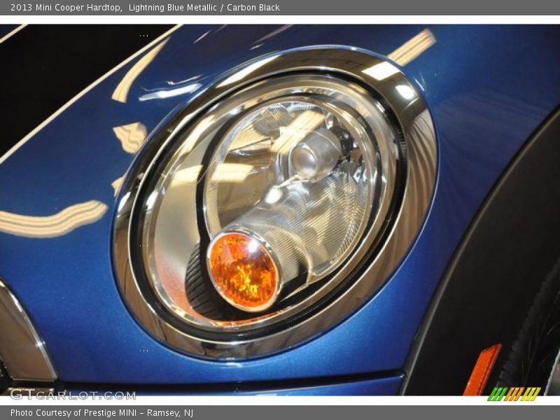 Lightning Blue Metallic / Carbon Black 2013 Mini Cooper Hardtop