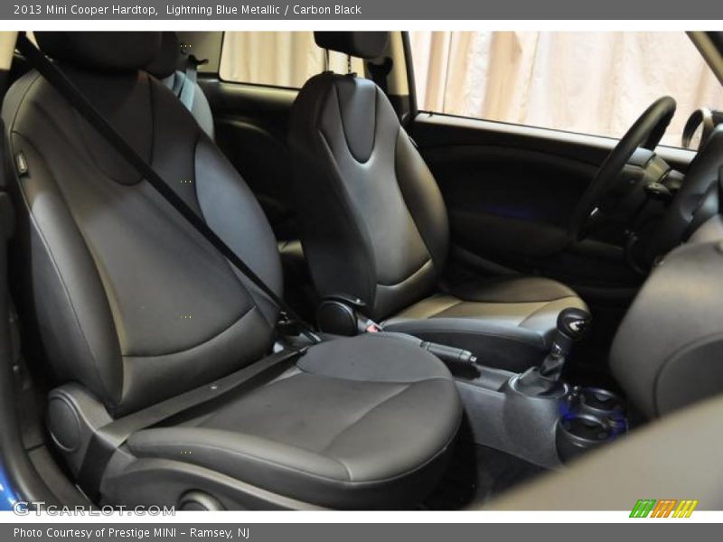 Lightning Blue Metallic / Carbon Black 2013 Mini Cooper Hardtop