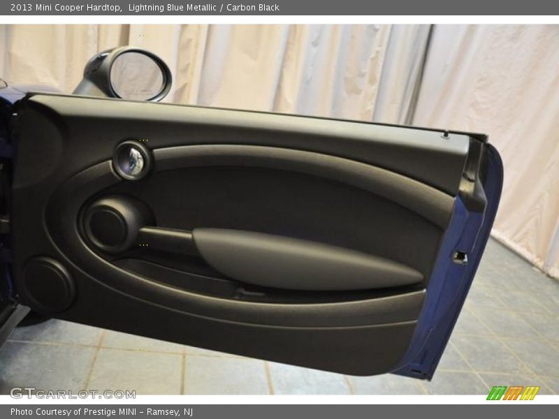 Lightning Blue Metallic / Carbon Black 2013 Mini Cooper Hardtop