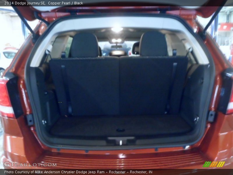 Copper Pearl / Black 2014 Dodge Journey SE