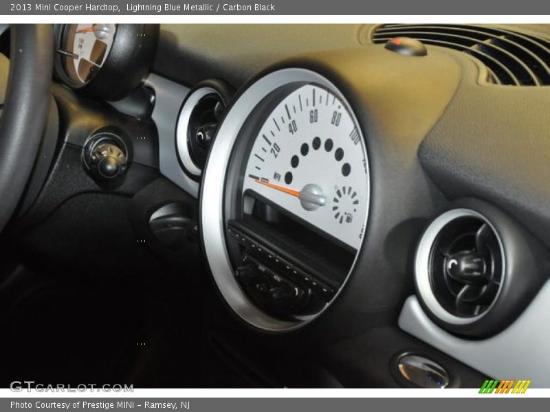 Lightning Blue Metallic / Carbon Black 2013 Mini Cooper Hardtop