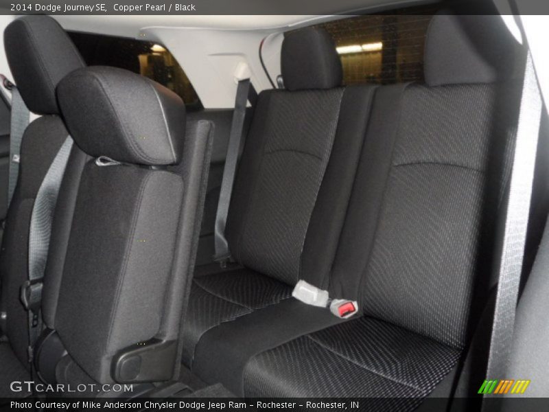 Copper Pearl / Black 2014 Dodge Journey SE