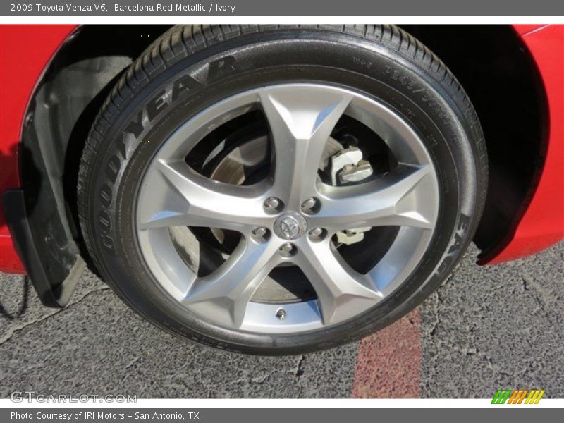 Barcelona Red Metallic / Ivory 2009 Toyota Venza V6