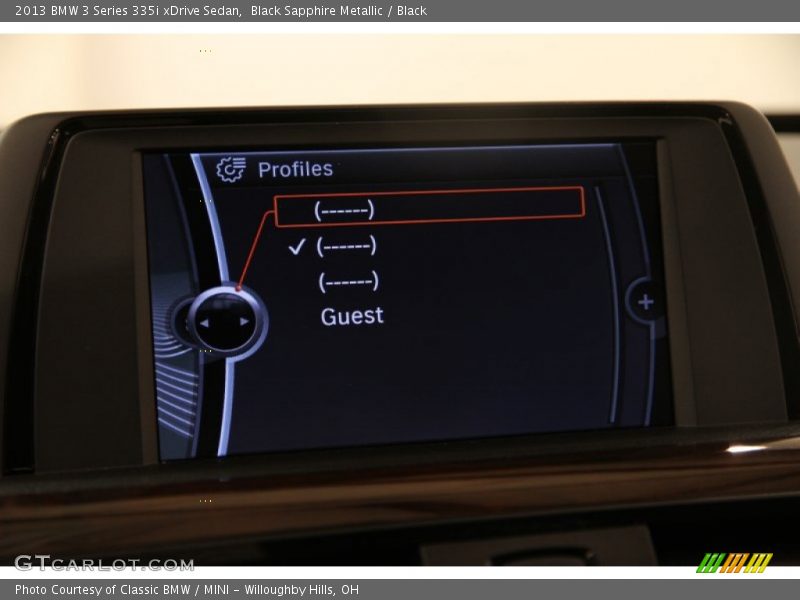 Black Sapphire Metallic / Black 2013 BMW 3 Series 335i xDrive Sedan