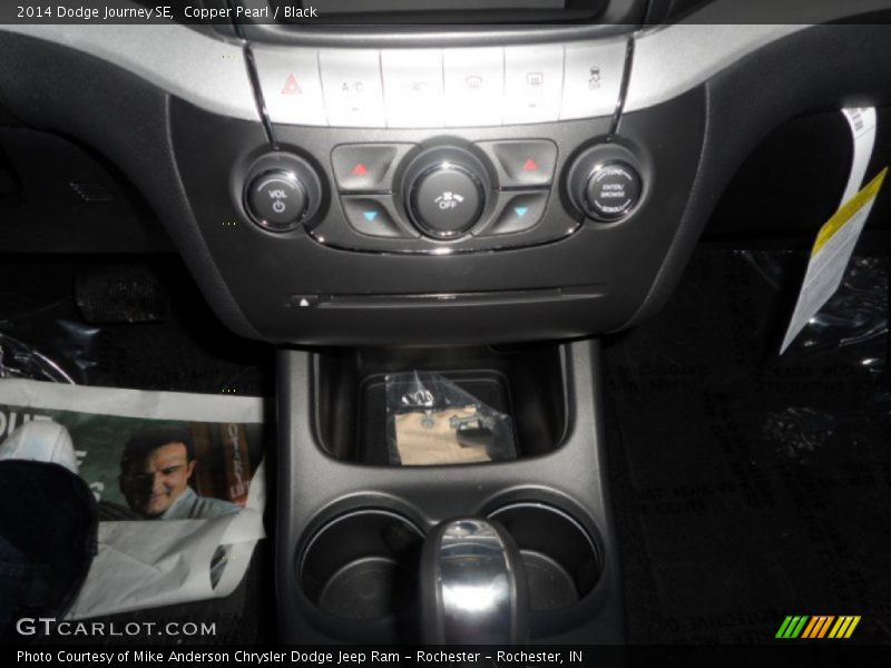 Copper Pearl / Black 2014 Dodge Journey SE
