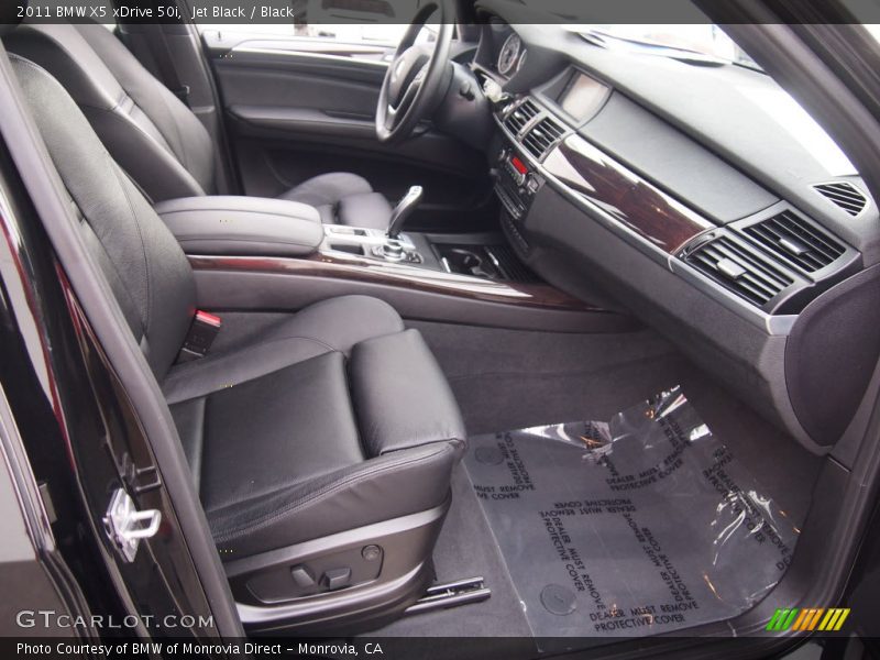 Jet Black / Black 2011 BMW X5 xDrive 50i