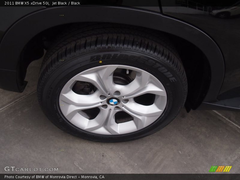 Jet Black / Black 2011 BMW X5 xDrive 50i