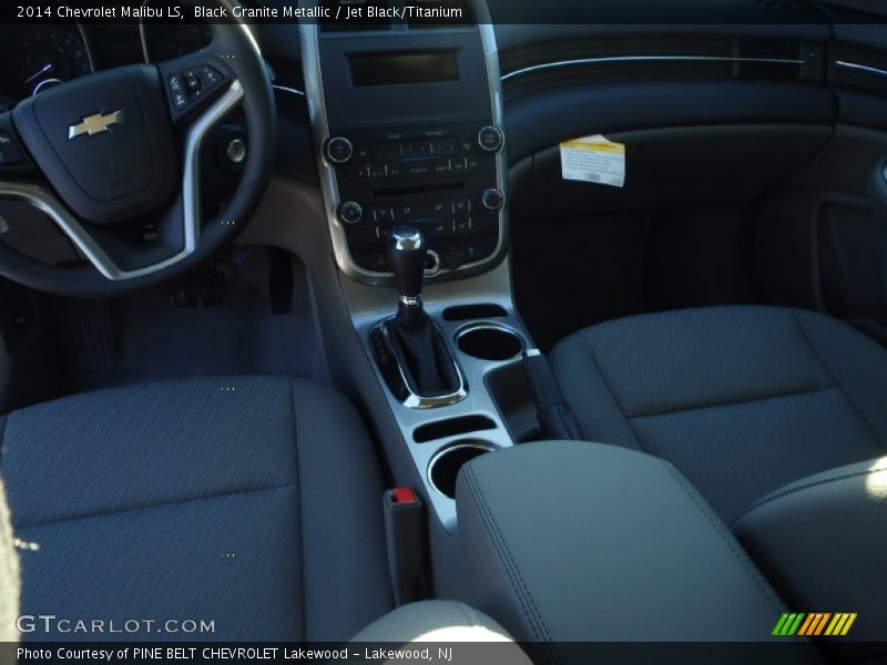 Black Granite Metallic / Jet Black/Titanium 2014 Chevrolet Malibu LS