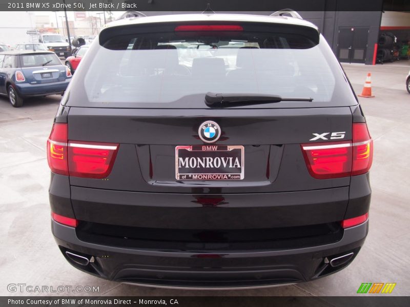 Jet Black / Black 2011 BMW X5 xDrive 50i