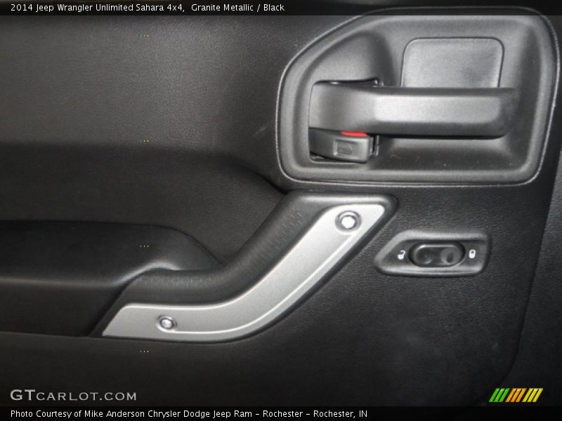 Granite Metallic / Black 2014 Jeep Wrangler Unlimited Sahara 4x4