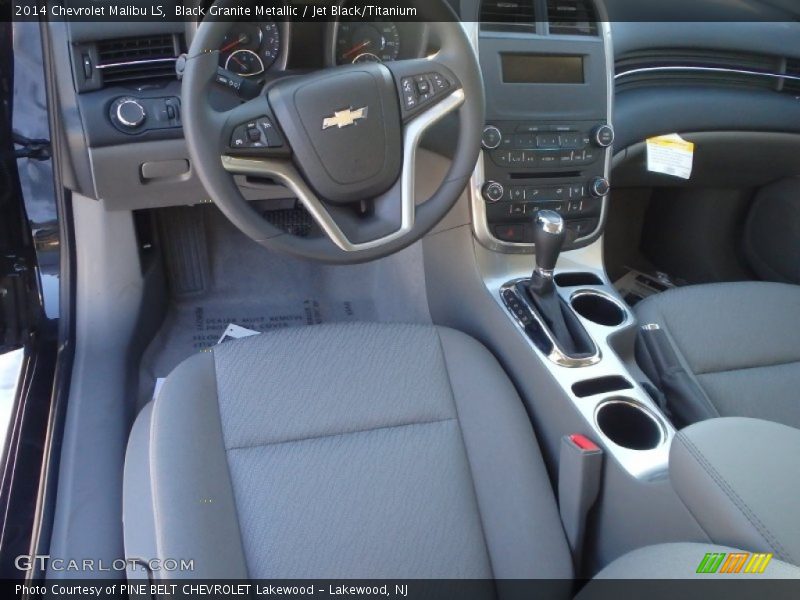 Black Granite Metallic / Jet Black/Titanium 2014 Chevrolet Malibu LS