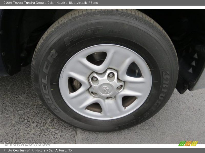 Nautical Blue Metallic / Sand 2009 Toyota Tundra Double Cab