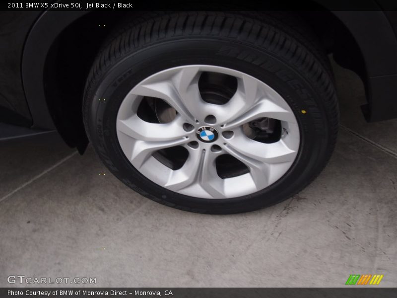 Jet Black / Black 2011 BMW X5 xDrive 50i