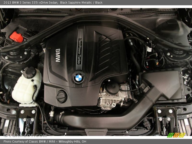  2013 3 Series 335i xDrive Sedan Engine - 3.0 Liter DI TwinPower Turbocharged DOHC 24-Valve VVT Inline 6 Cylinder
