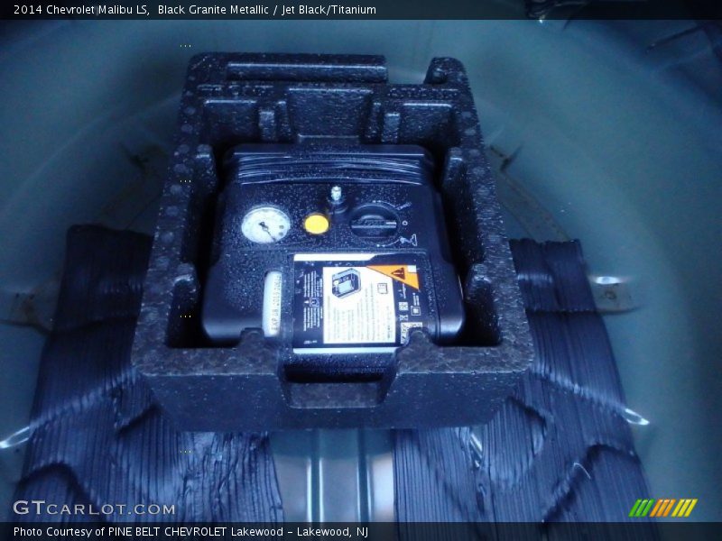 Black Granite Metallic / Jet Black/Titanium 2014 Chevrolet Malibu LS