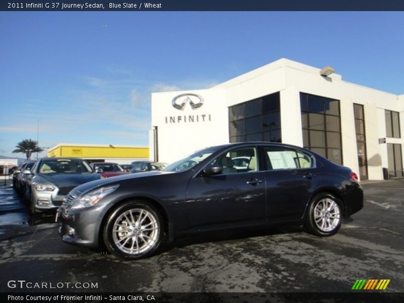 Blue Slate / Wheat 2011 Infiniti G 37 Journey Sedan