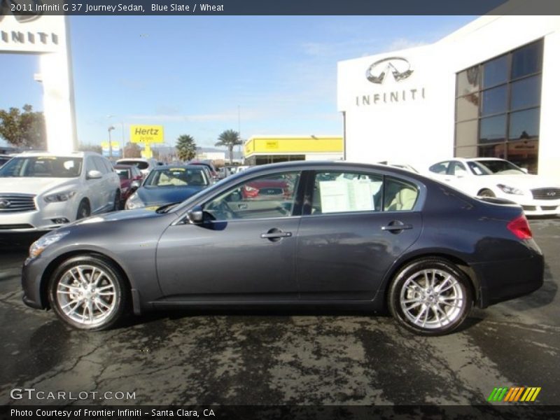 Blue Slate / Wheat 2011 Infiniti G 37 Journey Sedan
