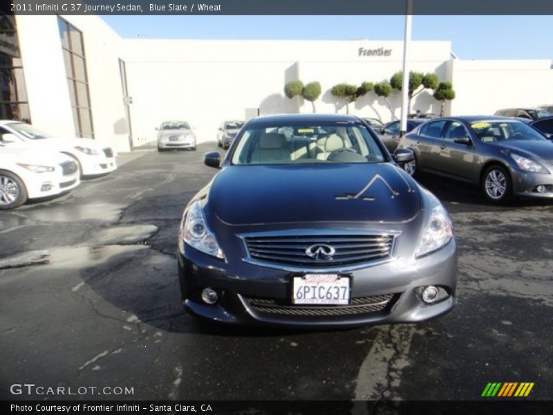Blue Slate / Wheat 2011 Infiniti G 37 Journey Sedan