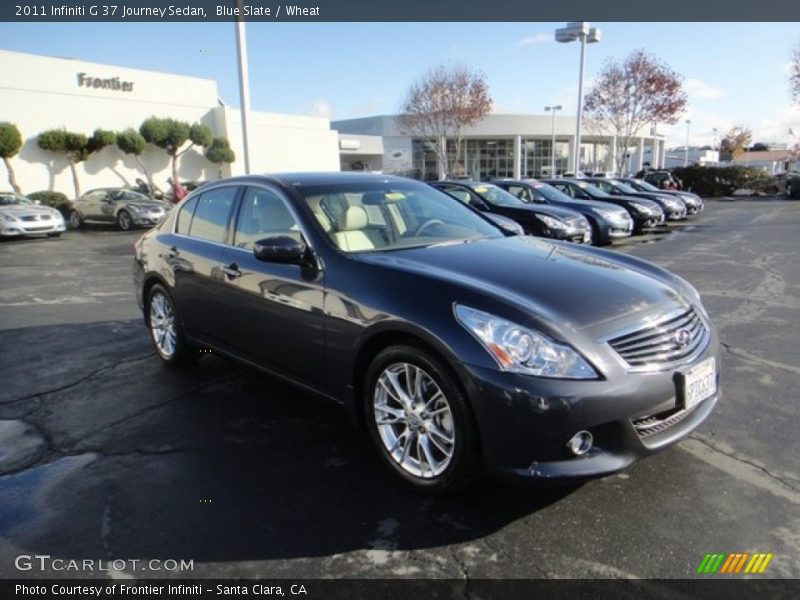 Blue Slate / Wheat 2011 Infiniti G 37 Journey Sedan