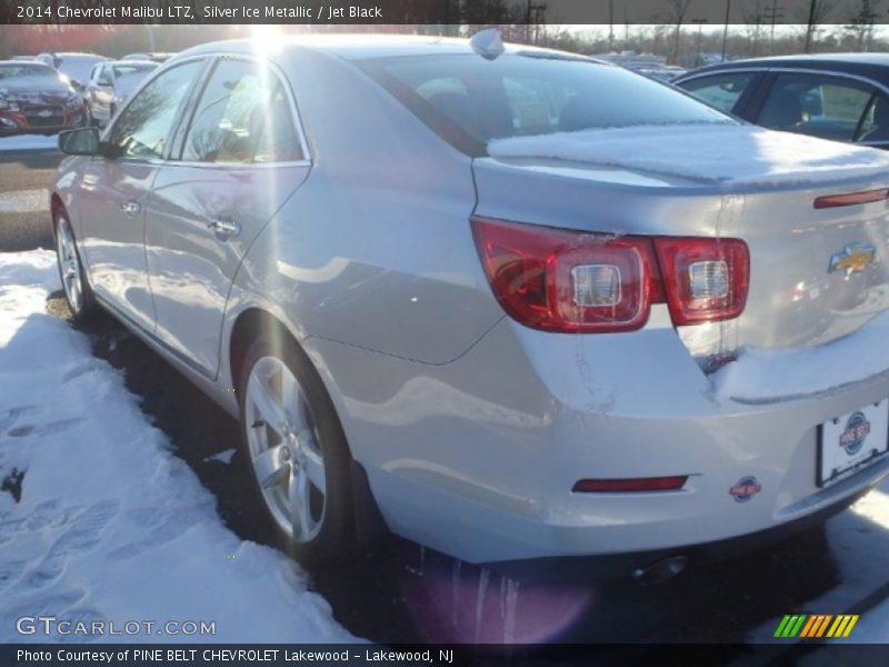 Silver Ice Metallic / Jet Black 2014 Chevrolet Malibu LTZ