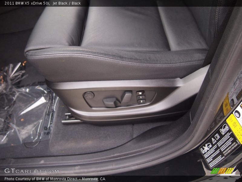 Jet Black / Black 2011 BMW X5 xDrive 50i