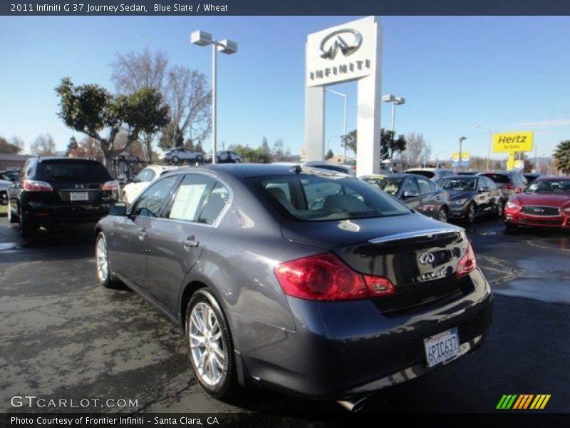 Blue Slate / Wheat 2011 Infiniti G 37 Journey Sedan