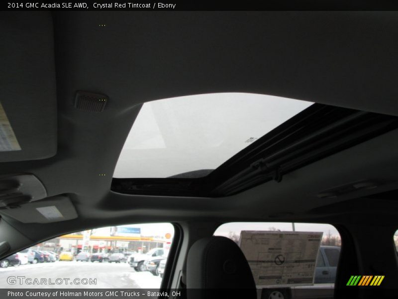 Crystal Red Tintcoat / Ebony 2014 GMC Acadia SLE AWD