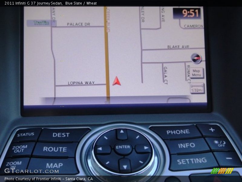 Blue Slate / Wheat 2011 Infiniti G 37 Journey Sedan