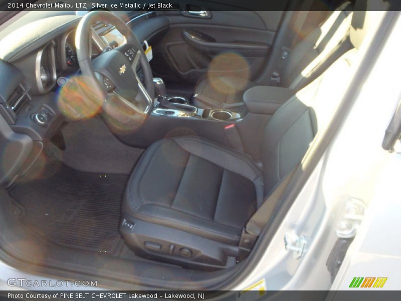 Silver Ice Metallic / Jet Black 2014 Chevrolet Malibu LTZ