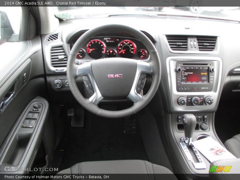 Crystal Red Tintcoat / Ebony 2014 GMC Acadia SLE AWD