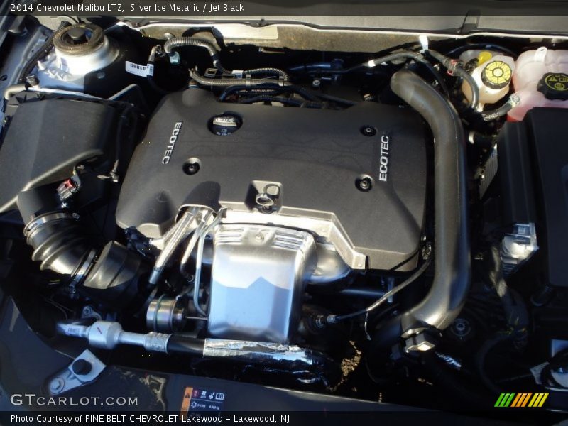Silver Ice Metallic / Jet Black 2014 Chevrolet Malibu LTZ