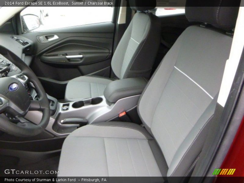 Sunset / Charcoal Black 2014 Ford Escape SE 1.6L EcoBoost