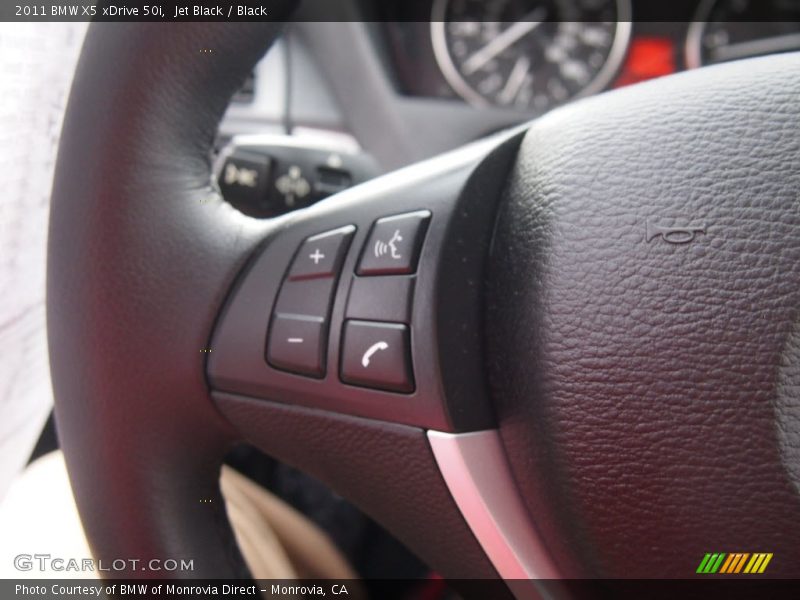 Jet Black / Black 2011 BMW X5 xDrive 50i