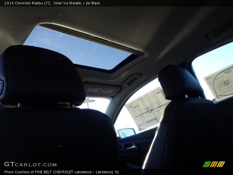 Silver Ice Metallic / Jet Black 2014 Chevrolet Malibu LTZ