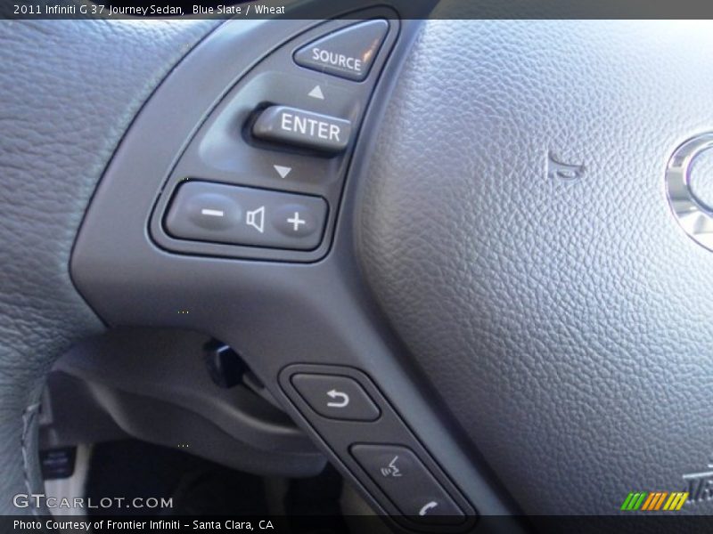 Blue Slate / Wheat 2011 Infiniti G 37 Journey Sedan