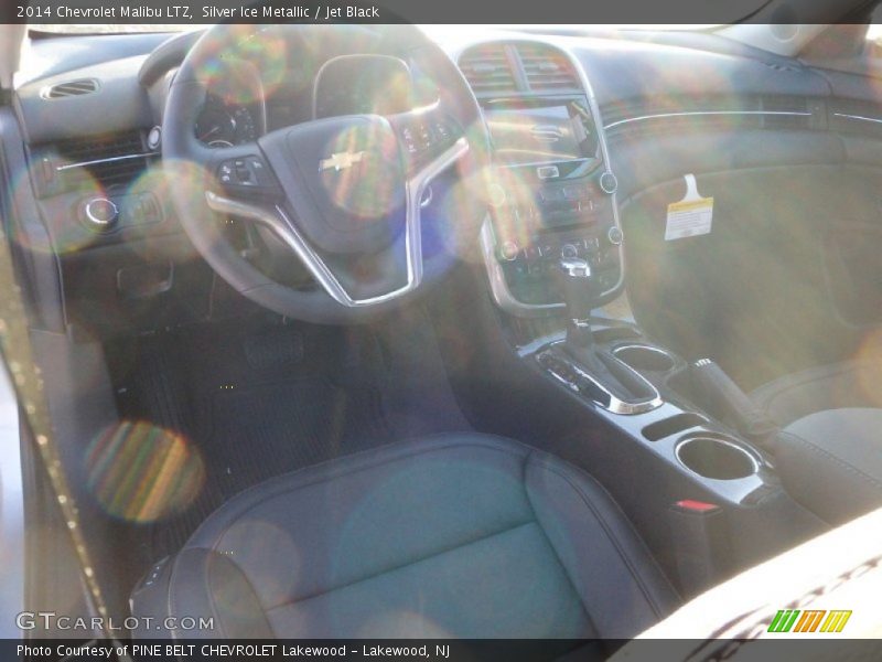 Silver Ice Metallic / Jet Black 2014 Chevrolet Malibu LTZ